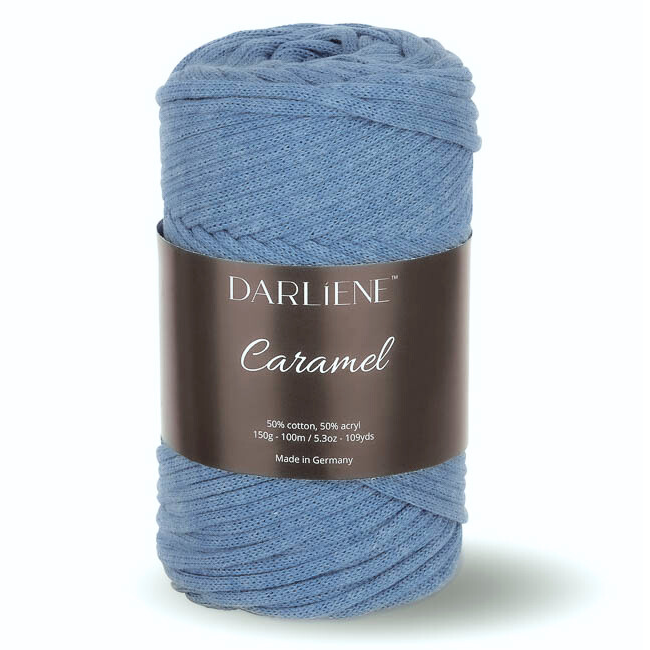 Caramel - Hellblau melange