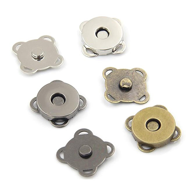 Magnetische Druckknöpfe zum Nähen – 18 mm, 2er-Set